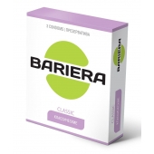 Классические презервативы Bariera Classic - 3 шт. - Bariera - купить с доставкой в Старом Осколе