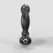 Черный вибромассажер простаты и промежности Prostate Pro с пультом ДУ - Bathmate - в Старом Осколе купить с доставкой