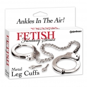Металлические наручники Metal Leg Cuffs - Pipedream - купить с доставкой в Старом Осколе