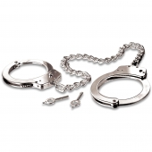 Металлические наручники Metal Leg Cuffs - Pipedream - купить с доставкой в Старом Осколе