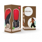 Чёрно-красный вибромастурбатор Cobra Libre 2 - Fun Factory - в Старом Осколе купить с доставкой