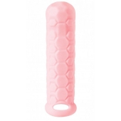 Розовый фаллоудлинитель Homme Long - 15,5 см. - Lola Games - в Старом Осколе купить с доставкой