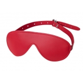 Красная маска Anonymo из искусственной кожи - ToyFa - купить с доставкой в Старом Осколе