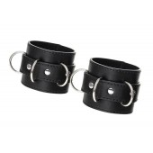 Черные наручники Anonymo на сцепке - ToyFa - купить с доставкой в Старом Осколе