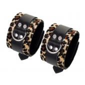 Наручники Anonymo с анималистическим принтом - ToyFa - купить с доставкой в Старом Осколе