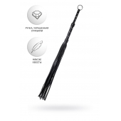 Черный флоггер Anonymo - 64 см. - ToyFa - купить с доставкой в Старом Осколе