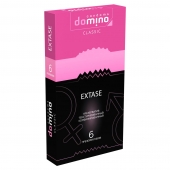 Презервативы с точками и рёбрышками DOMINO Classic Extase - 6 шт. - Domino - купить с доставкой в Старом Осколе