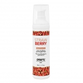 Разогревающее массажное масло  с ароматом клубники Gourmet Strawberry - 50 мл. - Exsens - купить с доставкой в Старом Осколе