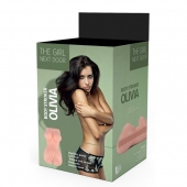 Телесный мастурбатор-вагина Olivia - Dream Toys - в Старом Осколе купить с доставкой