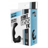 Черный вибромассажер простаты FantASStic Vibrating Prostate Massager - 11,3 см. - Dream Toys - в Старом Осколе купить с доставкой