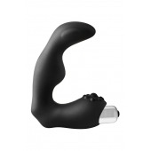 Черный вибромассажер простаты FantASStic Vibrating Prostate Massager - 11,3 см. - Dream Toys - в Старом Осколе купить с доставкой