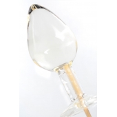 Прозрачный леденец в форме малой анальной пробки со вкусом пина колада - Sosuчki - купить с доставкой в Старом Осколе