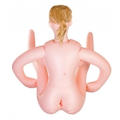 Надувная секс-кукла с реалистичной головой и поднятыми ножками - ToyFa - в Старом Осколе купить с доставкой