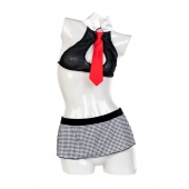 Надувная секс-кукла с реалистичной головой в костюме учительницы - ToyFa - в Старом Осколе купить с доставкой