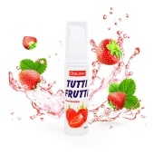 Гель-смазка Tutti-frutti с земляничным вкусом - 30 гр. - Биоритм - купить с доставкой в Старом Осколе