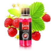 Массажное масло Eros fantasy с ароматом земляники - 50 мл. - Биоритм - купить с доставкой в Старом Осколе
