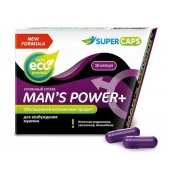 Возбуждающее средство для мужчин Mans Power plus - 10 капсул (0,35 гр.) +1 в подарок - SuperCaps - купить с доставкой в Старом Осколе