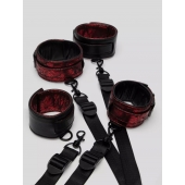 Изысканный набор фиксаций на кровати Reversible Under Mattress Restraint Set - Fifty Shades of Grey - купить с доставкой в Старом Осколе