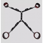 Изысканный набор фиксаций на кровати Reversible Under Mattress Restraint Set - Fifty Shades of Grey - купить с доставкой в Старом Осколе
