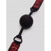 Кляп-шар на двусторонних ремешках Reversible Silicone Ball Gag - Fifty Shades of Grey - купить с доставкой в Старом Осколе