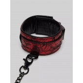 Красно-черные оковы Reversible Faux Leather Ankle Cuffs - Fifty Shades of Grey - купить с доставкой в Старом Осколе