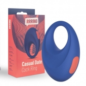 Синее эрекционное кольцо RRRING Casual Date Cock Ring - FeelzToys - в Старом Осколе купить с доставкой