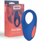 Синее эрекционное кольцо RRRING First Date Cock Ring - FeelzToys - в Старом Осколе купить с доставкой