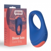 Синее эрекционное кольцо RRRING Dinner Date Cock Ring - FeelzToys - в Старом Осколе купить с доставкой