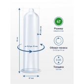 Презервативы MY.SIZE размер 47 - 3 шт. - My.Size - купить с доставкой в Старом Осколе