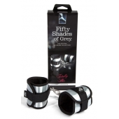 Серо-черные наручники Totally His - Fifty Shades of Grey - купить с доставкой в Старом Осколе