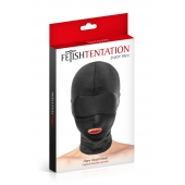Сплошная маска на голову с прорезью для рта - Fetish Tentation - купить с доставкой в Старом Осколе