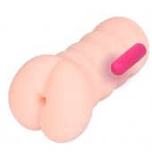 Телесный вибромастурбатор-анус Tong-ggo Auto - KOKOS - в Старом Осколе купить с доставкой