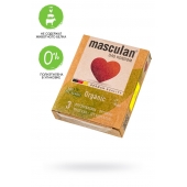 Экологически чистые презервативы Masculan Organic - 3 шт. - Masculan - купить с доставкой в Старом Осколе