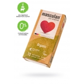 Экологически чистые презервативы Masculan Organic - 10 шт. - Masculan - купить с доставкой в Старом Осколе