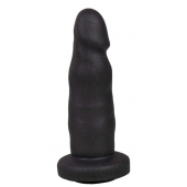 Черная реалистичная насадка-фаллоимитатор с головкой - 13 см. - LOVETOY (А-Полимер) - купить с доставкой в Старом Осколе