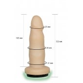Телесная насадка Harness - 13,3 см. - LOVETOY (А-Полимер) - купить с доставкой в Старом Осколе