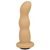 Телесная рельефная насадка Harness - 15,9 см. - LOVETOY (А-Полимер) - купить с доставкой в Старом Осколе