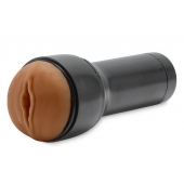 Коричневый мастурбатор-вагина Feel Stroker - Kiiroo - в Старом Осколе купить с доставкой