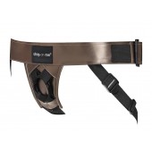 Бронзовый пояс для насадок Curious Harness - Strap-on-me - купить с доставкой в Старом Осколе