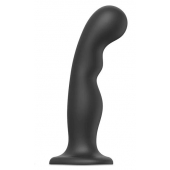 Черная насадка Strap-On-Me Dildo Plug P G size XXL - Strap-on-me - купить с доставкой в Старом Осколе