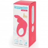 Розовое эрекционное виброкольцо Happy Rabbit Rechargeable Rabbit Cock Ring - Happy Rabbit - в Старом Осколе купить с доставкой