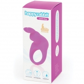 Фиолетовое эрекционное виброкольцо Happy Rabbit Rechargeable Rabbit Cock Ring - Happy Rabbit - в Старом Осколе купить с доставкой