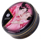 Массажная свеча Rose Petals с ароматом розы - 30 мл. - Shunga - купить с доставкой в Старом Осколе
