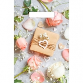 Полиэтиленовый пакет  Подарочек  с вырубной усиленной ручкой - 20 х 30 см. - Сима-Ленд - купить с доставкой в Старом Осколе