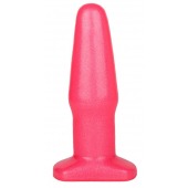 Розовый гелевый плаг на подставке - 14 см. - LOVETOY (А-Полимер)