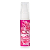 Интимный гель на водной основе Tutti-Frutti Bubble Gum - 30 гр. - Биоритм - купить с доставкой в Старом Осколе