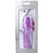 Фиолетовая насадка, удлиняющая половой член - 13,5 см. - Toyfa Basic - в Старом Осколе купить с доставкой