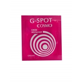 Стимулирующий интимный крем для женщин Cosmo G-spot - 2 гр. - Биоритм - купить с доставкой в Старом Осколе