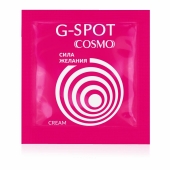 Стимулирующий интимный крем для женщин Cosmo G-spot - 2 гр. - Биоритм - купить с доставкой в Старом Осколе