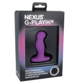 Фиолетовая вибровтулка Nexus G-Play+ M - Nexus Range - в Старом Осколе купить с доставкой